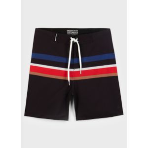 Surf tex stripes bermuda shorts