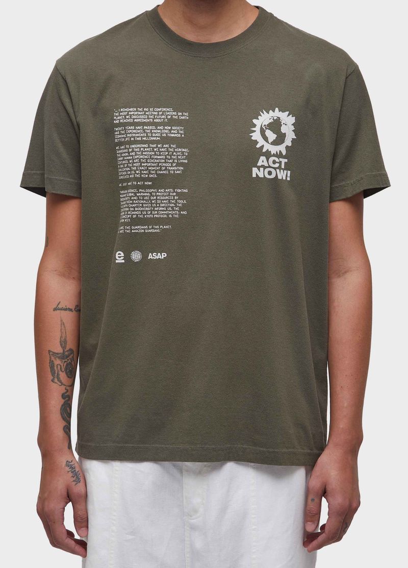 TSHIRT VINTAGE ACT NOW FOREST MC