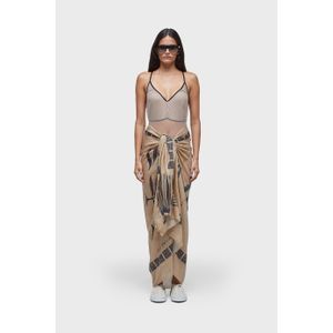 Tulle underwear bodysuit