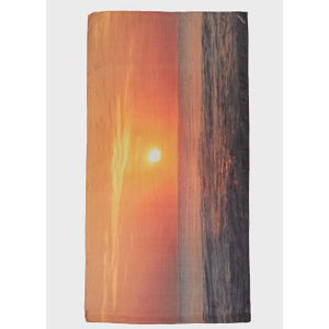 Sunset beach scarf