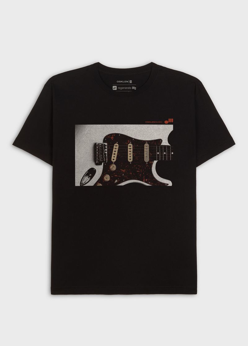 Tshirt Regular Vintage Eletric Guitar