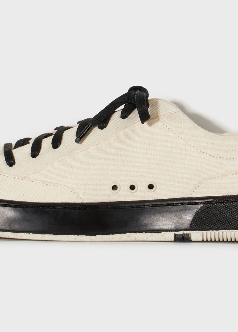 CANVAS AG SNEAKER BLACK SOLE M