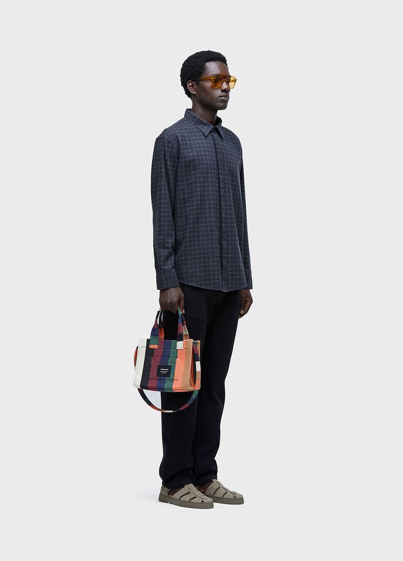 CAMISA MASC MINI PLAID ML