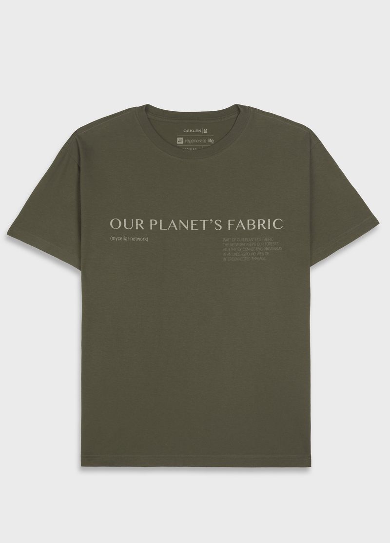 Tshirt Regular Vintage Planets Fabric