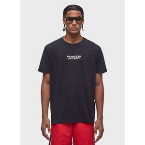 Vintage act now poster t-shirt