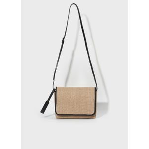 Jute messenger bag