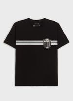 Tshirt Regular Vintage Brasão Listras