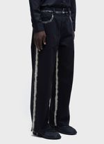 CALCA JEANS STONED COTTON