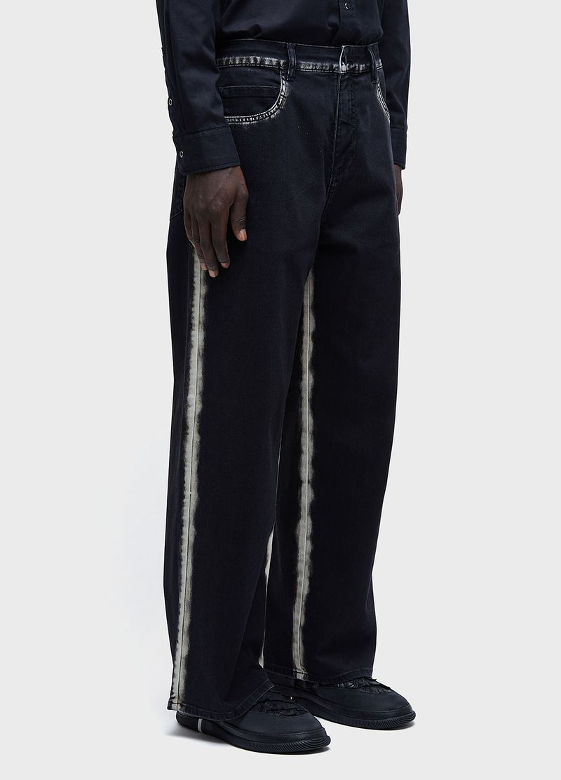 CALCA JEANS STONED COTTON