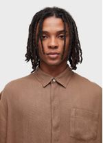 CAMISA MC RECYCLED LINEN