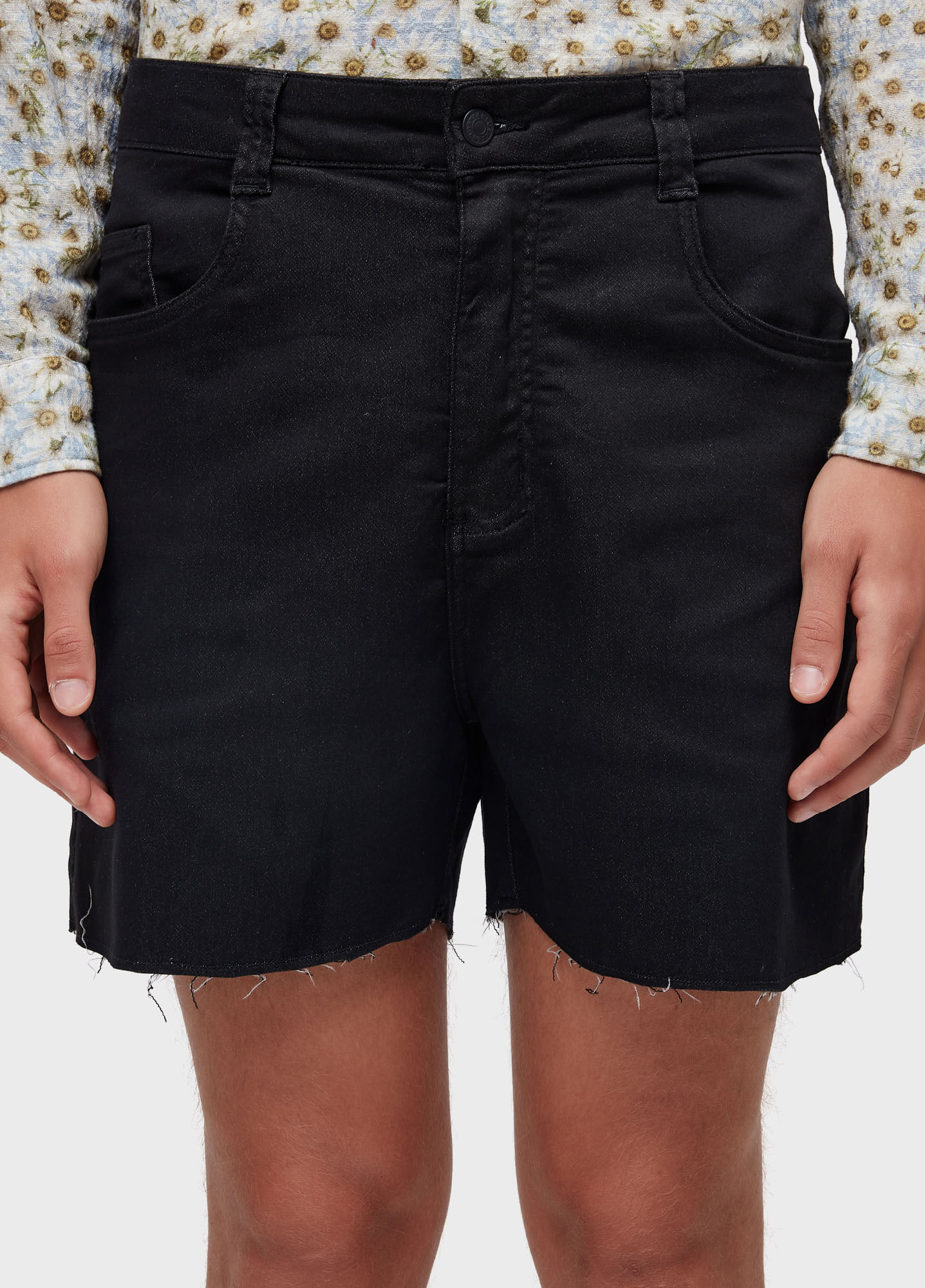Eco cotton bermuda shorts