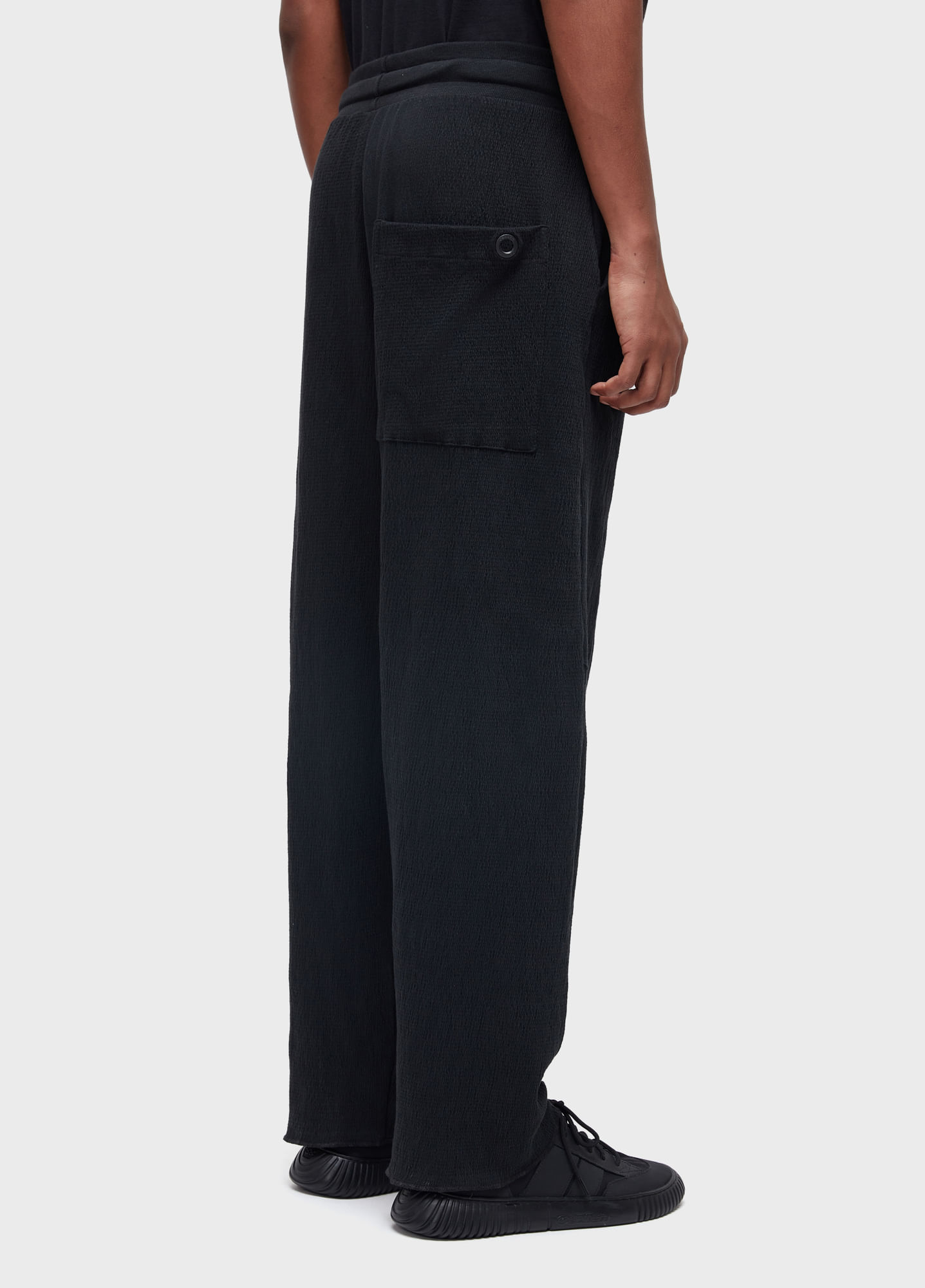 Wrinkled yogue new pants