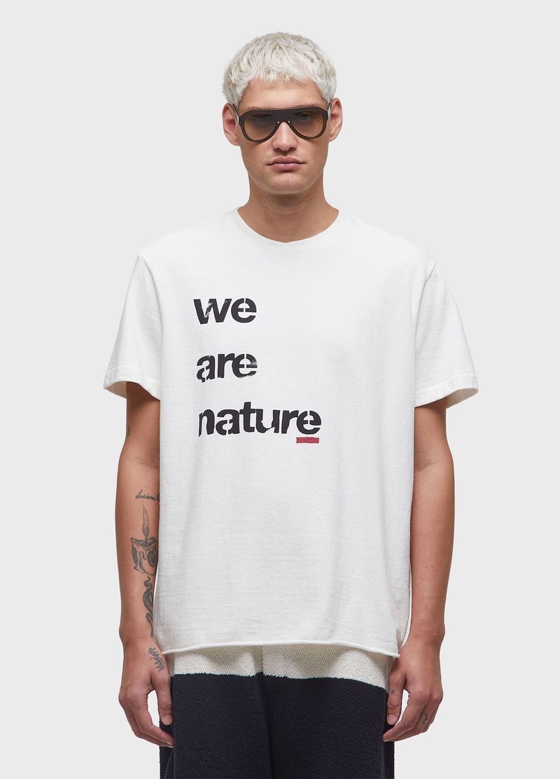 TSHIRT WE ARE NATURE POSTER MC