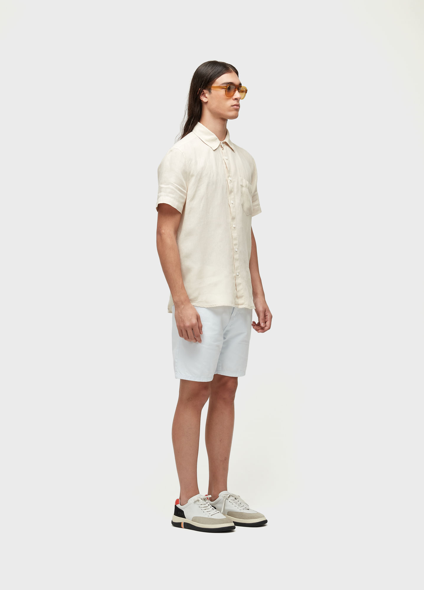Classic linen ss shirt