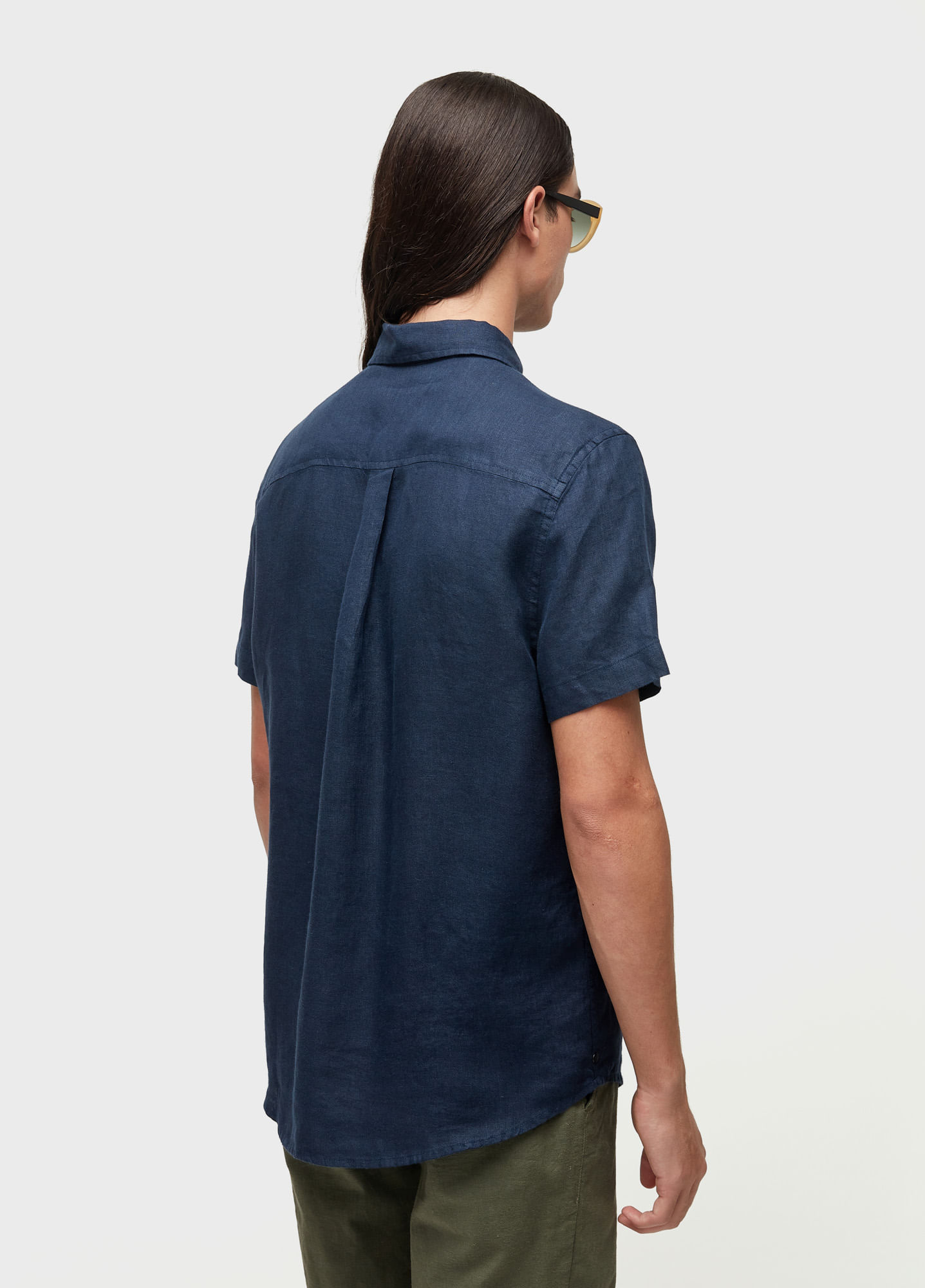 Classic linen ss shirt