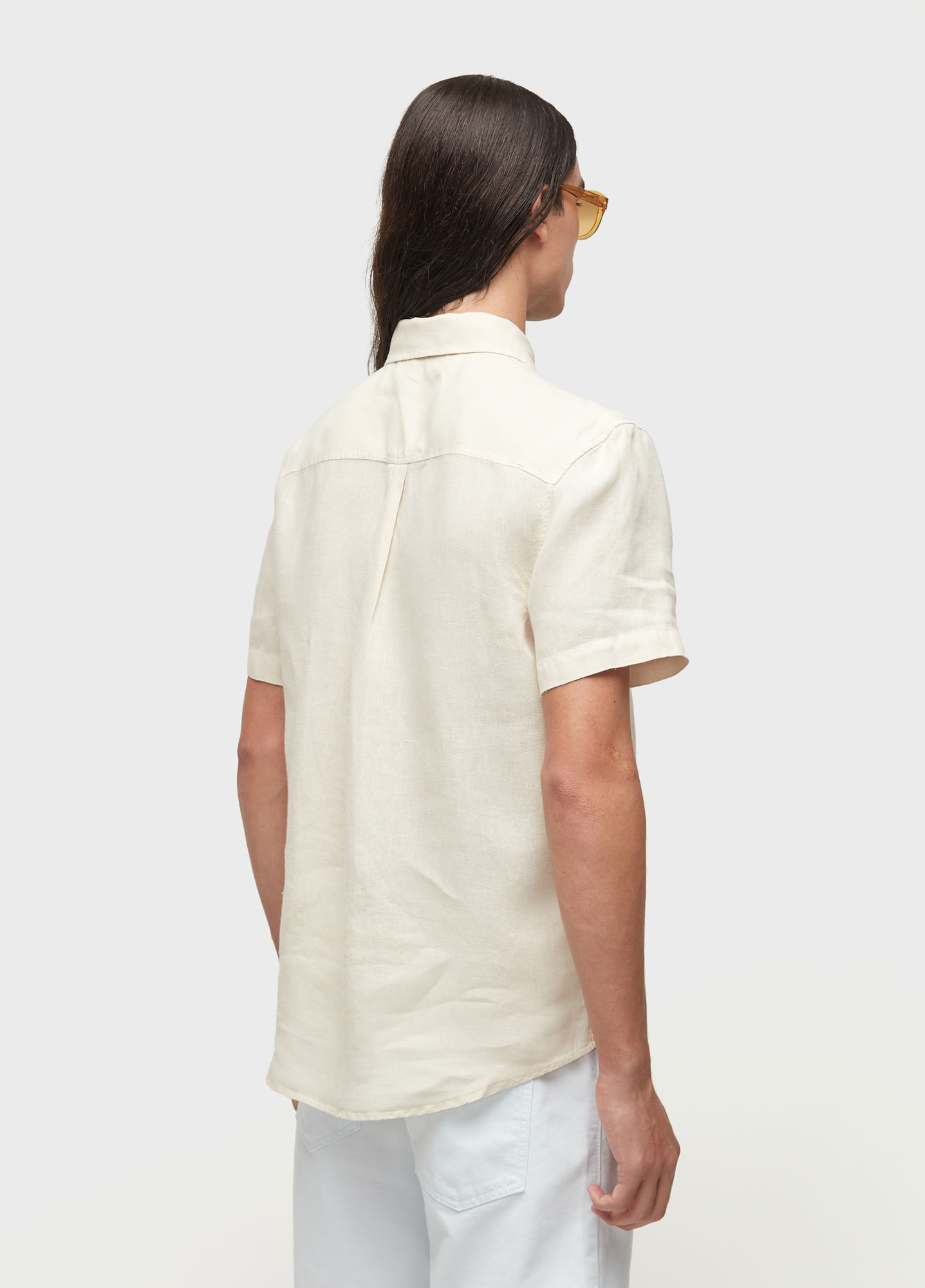 Classic linen ss shirt