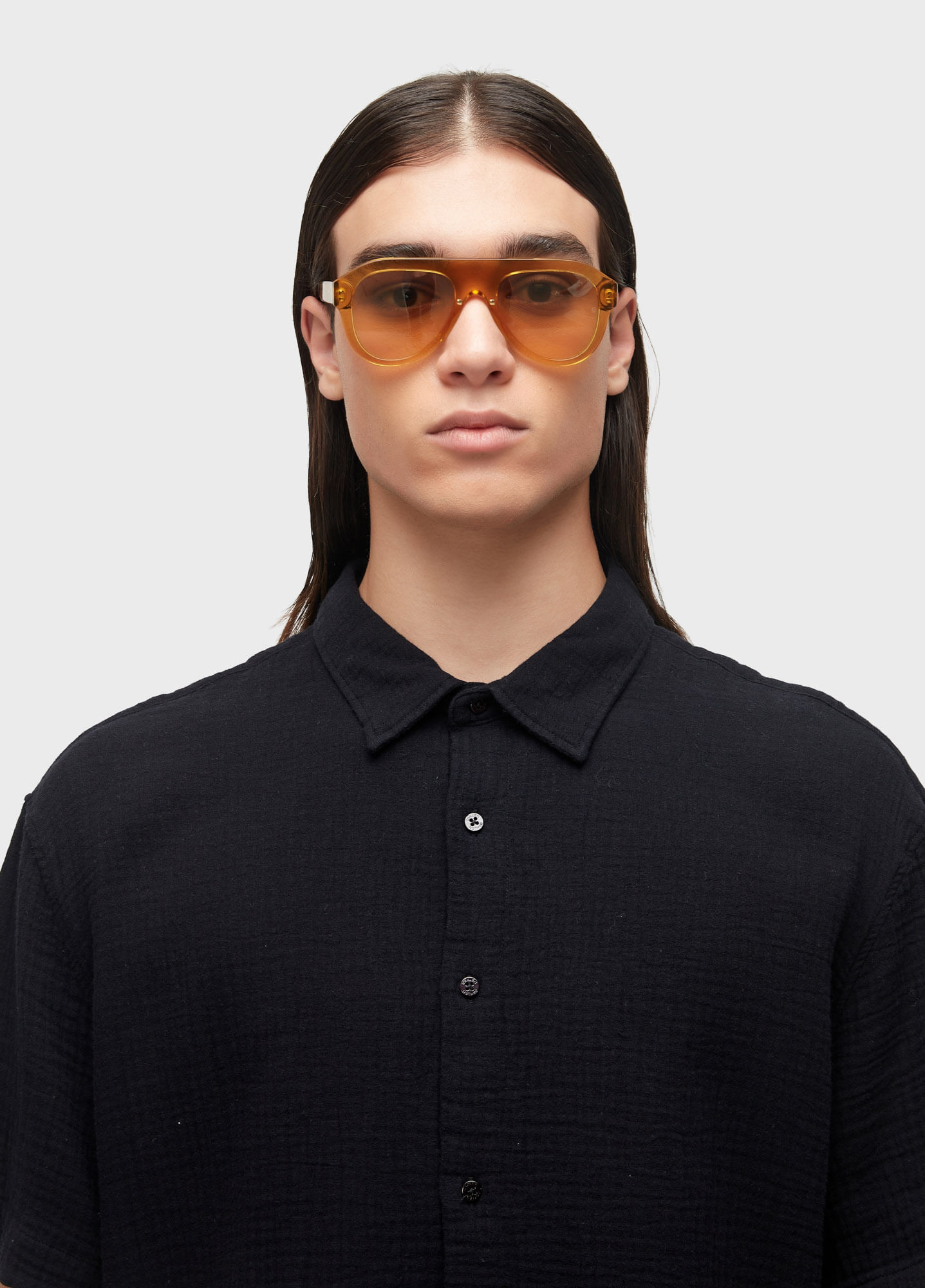Cotton wavy shirt