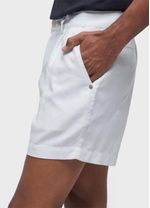 SHORT FLUID LINEN PLEATS