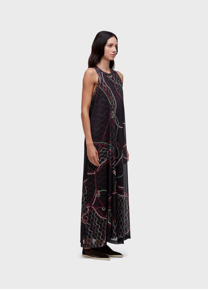 VESTIDO NADADOR LONGO ESTAMPA