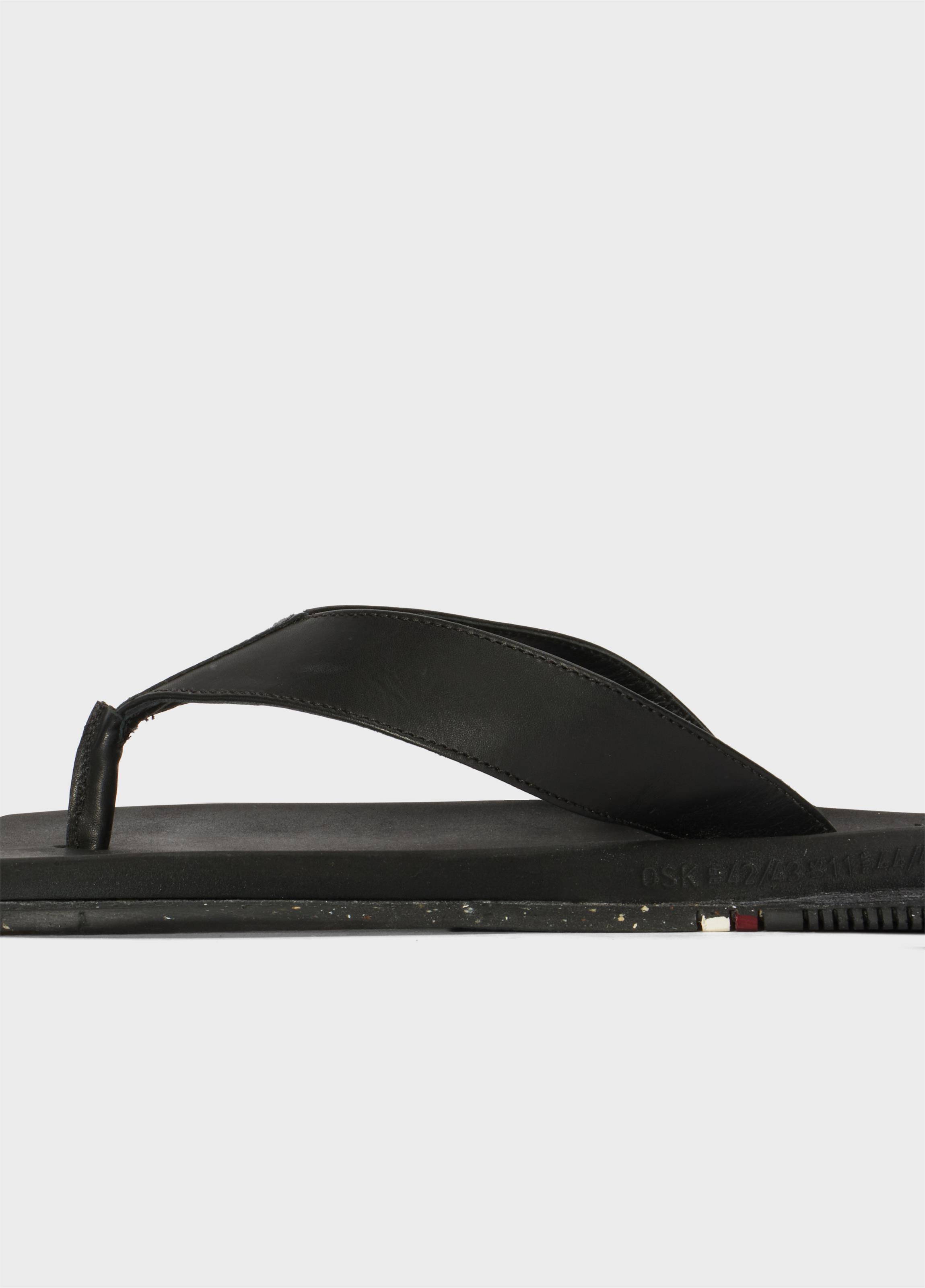 Osklen leather male sandals