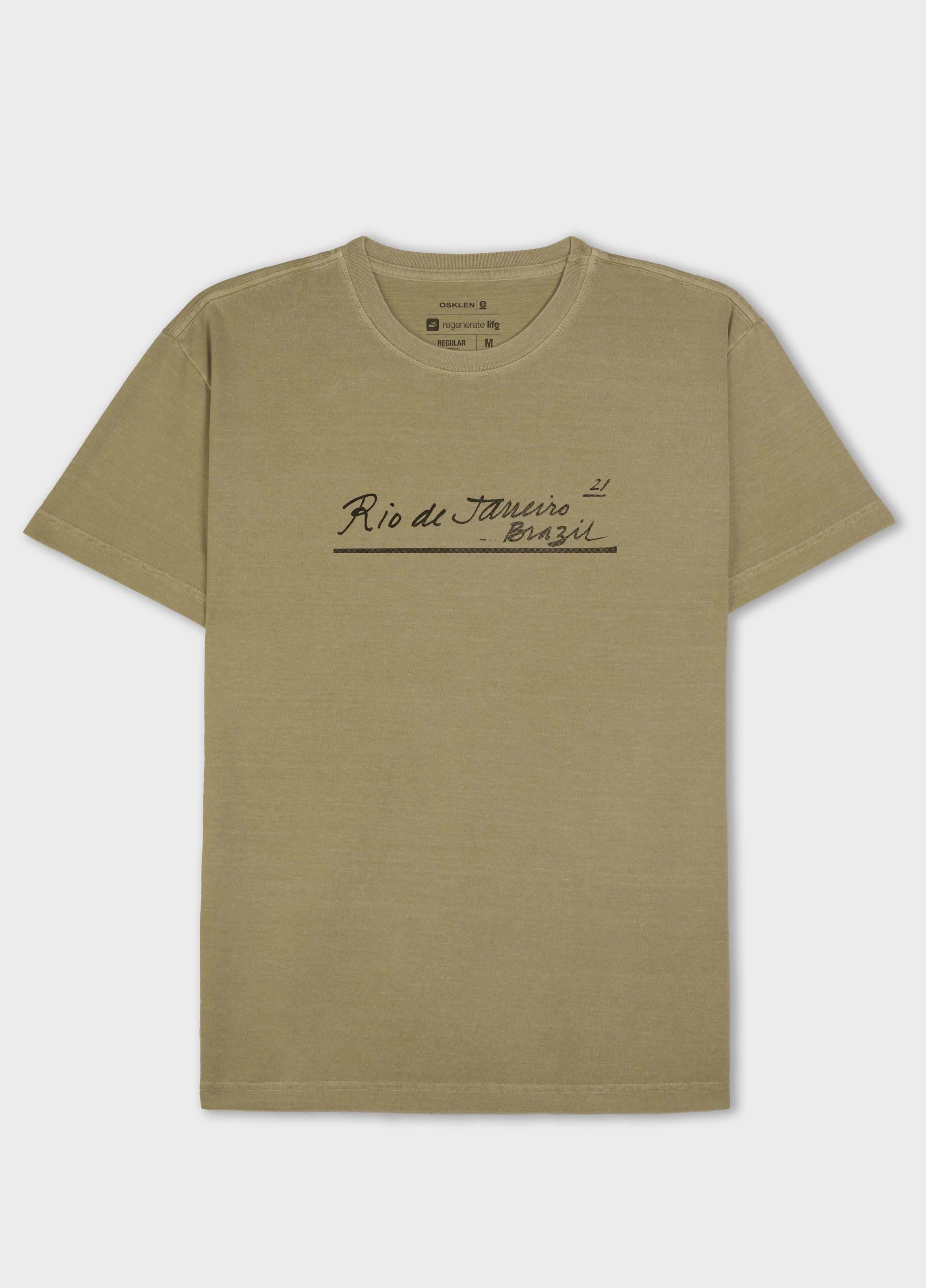 Stone “rj letter” t-shirt