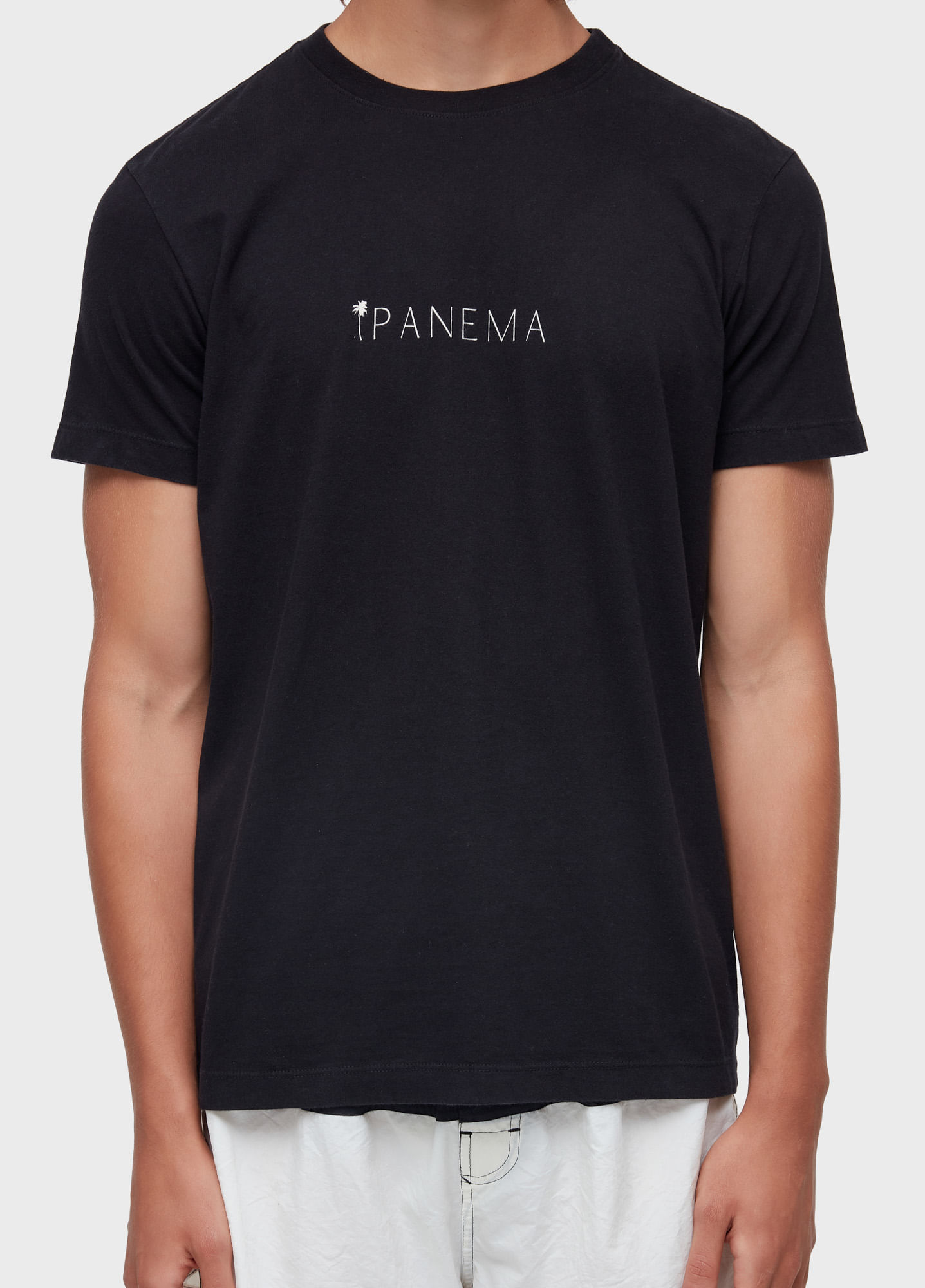 Short-sleeved slim vintage “ipanema” t-shirt