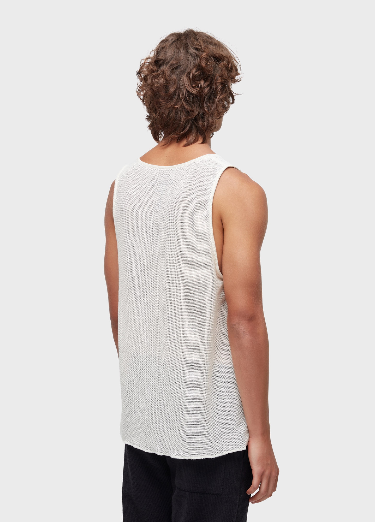 Caiçara cotton tank top