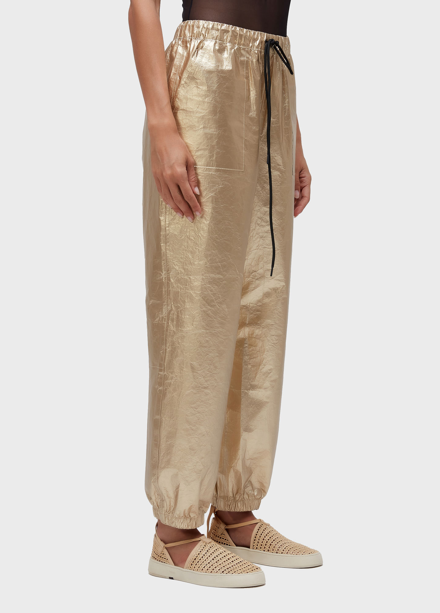 Double face tyvec pants