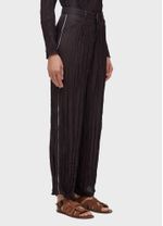 CALCA RETA WRINKLE SATIN