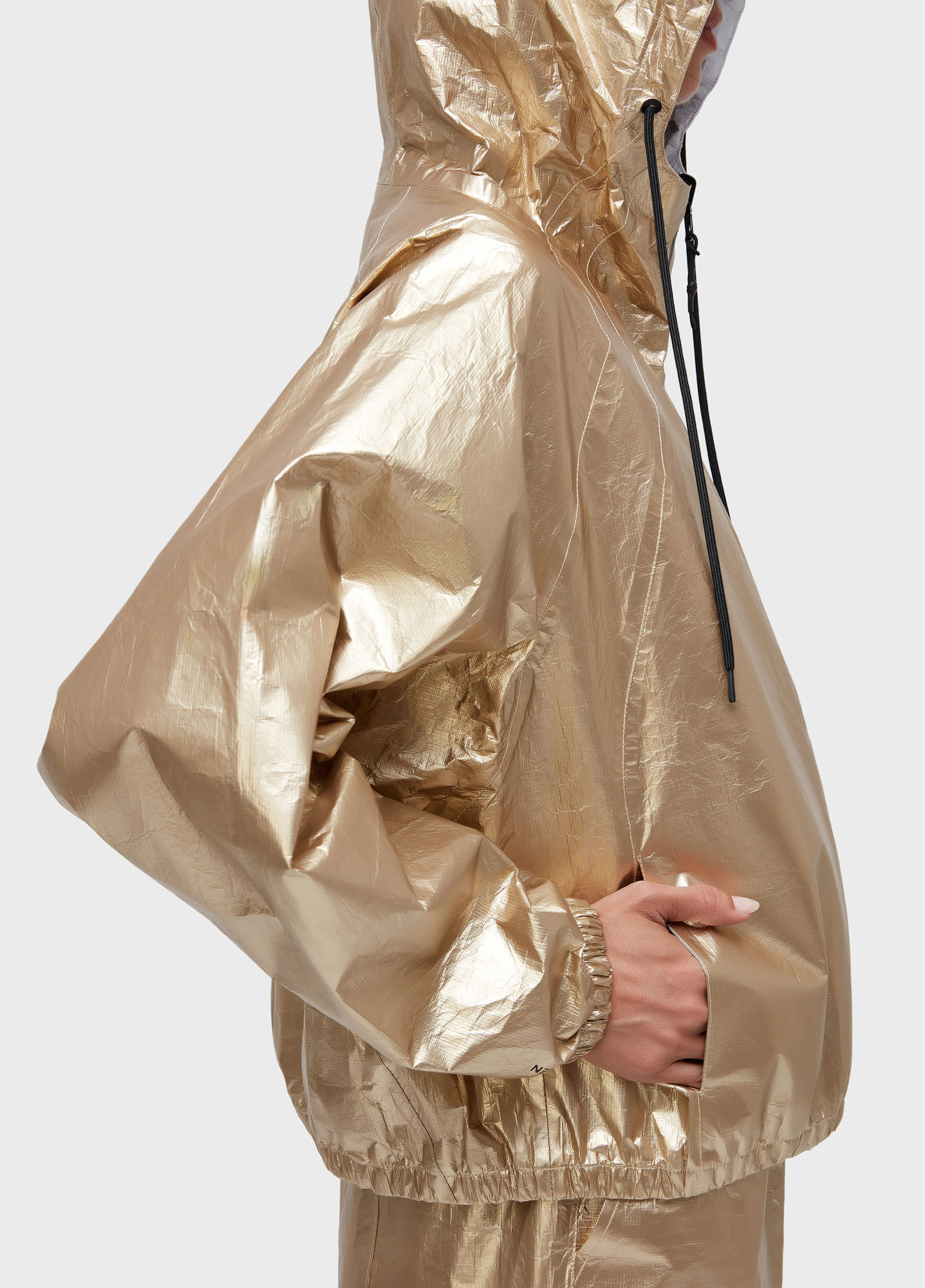 Double face tyvec jacket