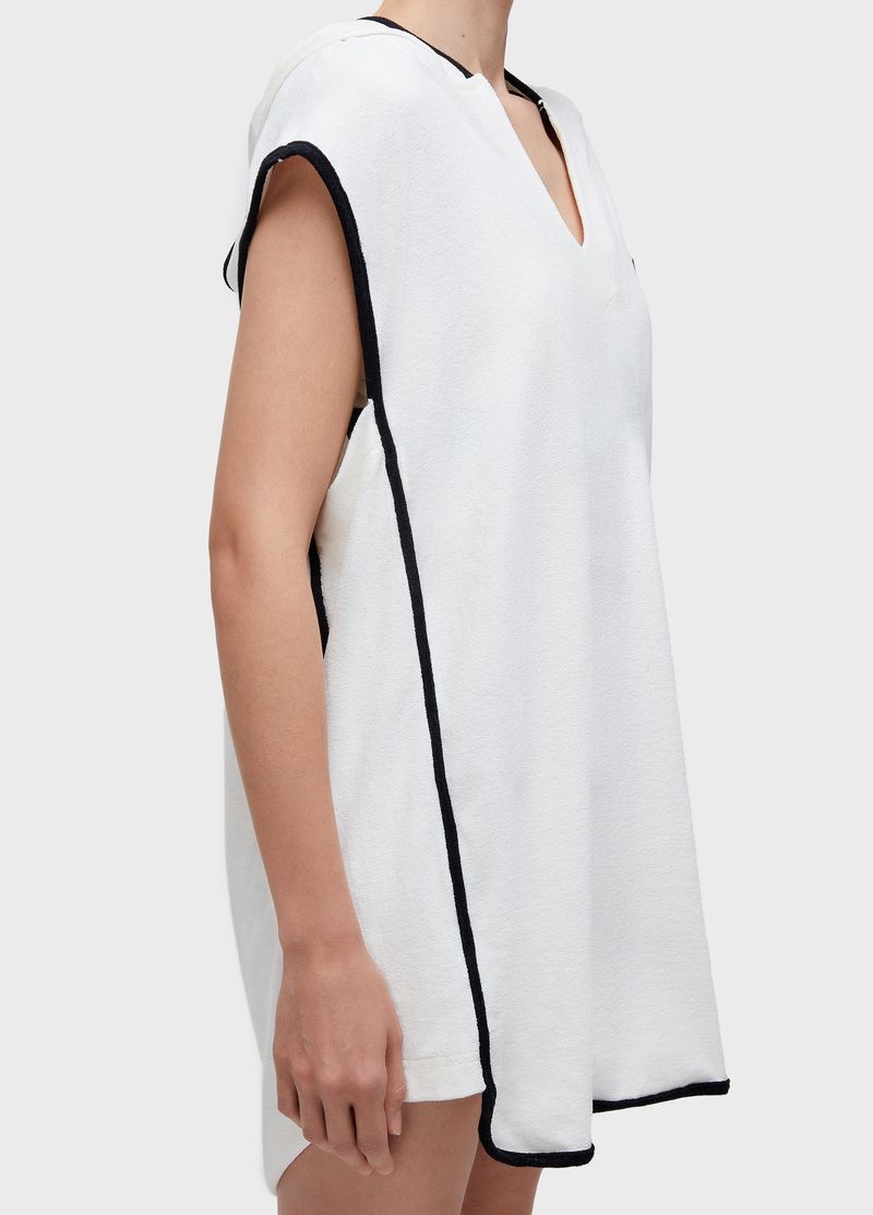 VESTIDO SOBREPOSICAO VIES ATOALHADO