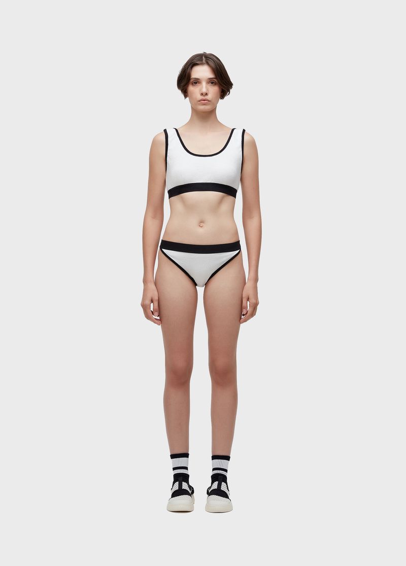 VESTIDO SOBREPOSICAO VIES ATOALHADO