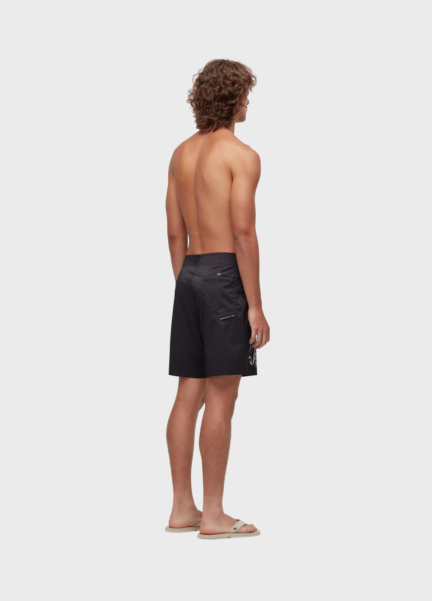 Aquaone flex spine shell surf shorts