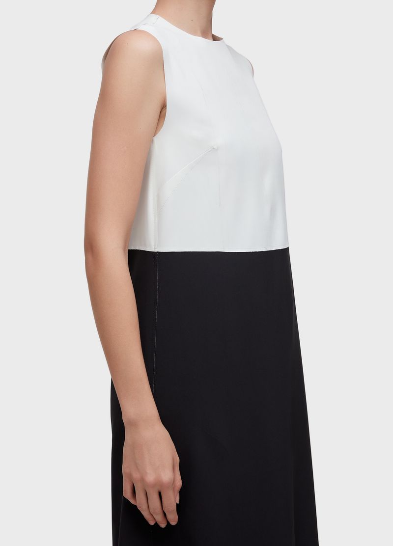 VESTIDO SUPERLIGHT DOUBLE FACE BICOLOR