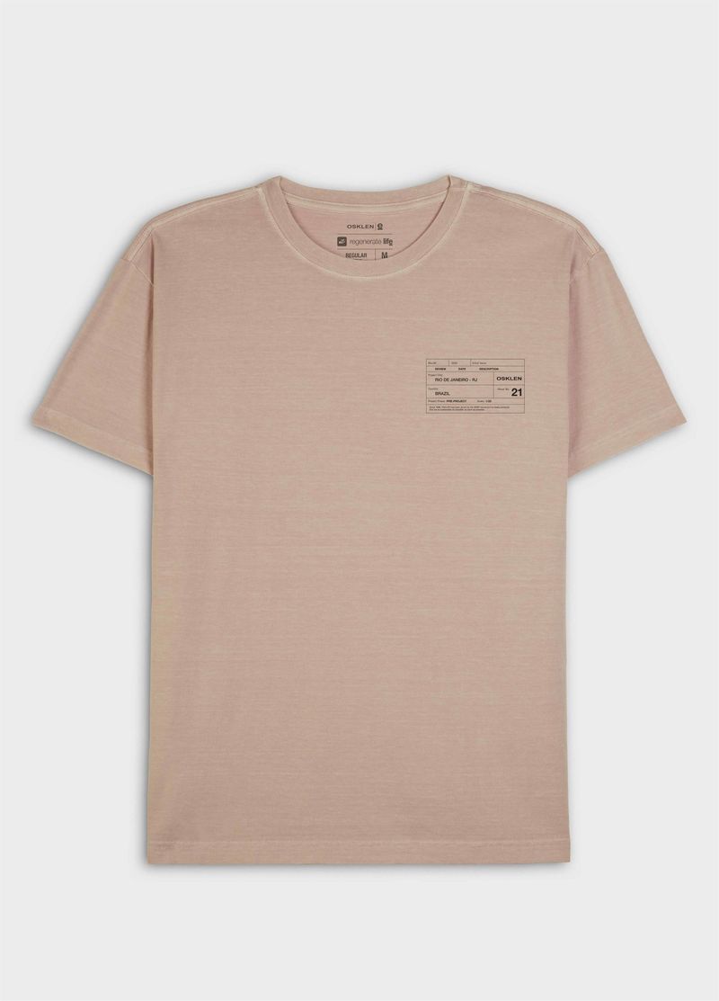 T SHIRT STONE CARIMBO MC