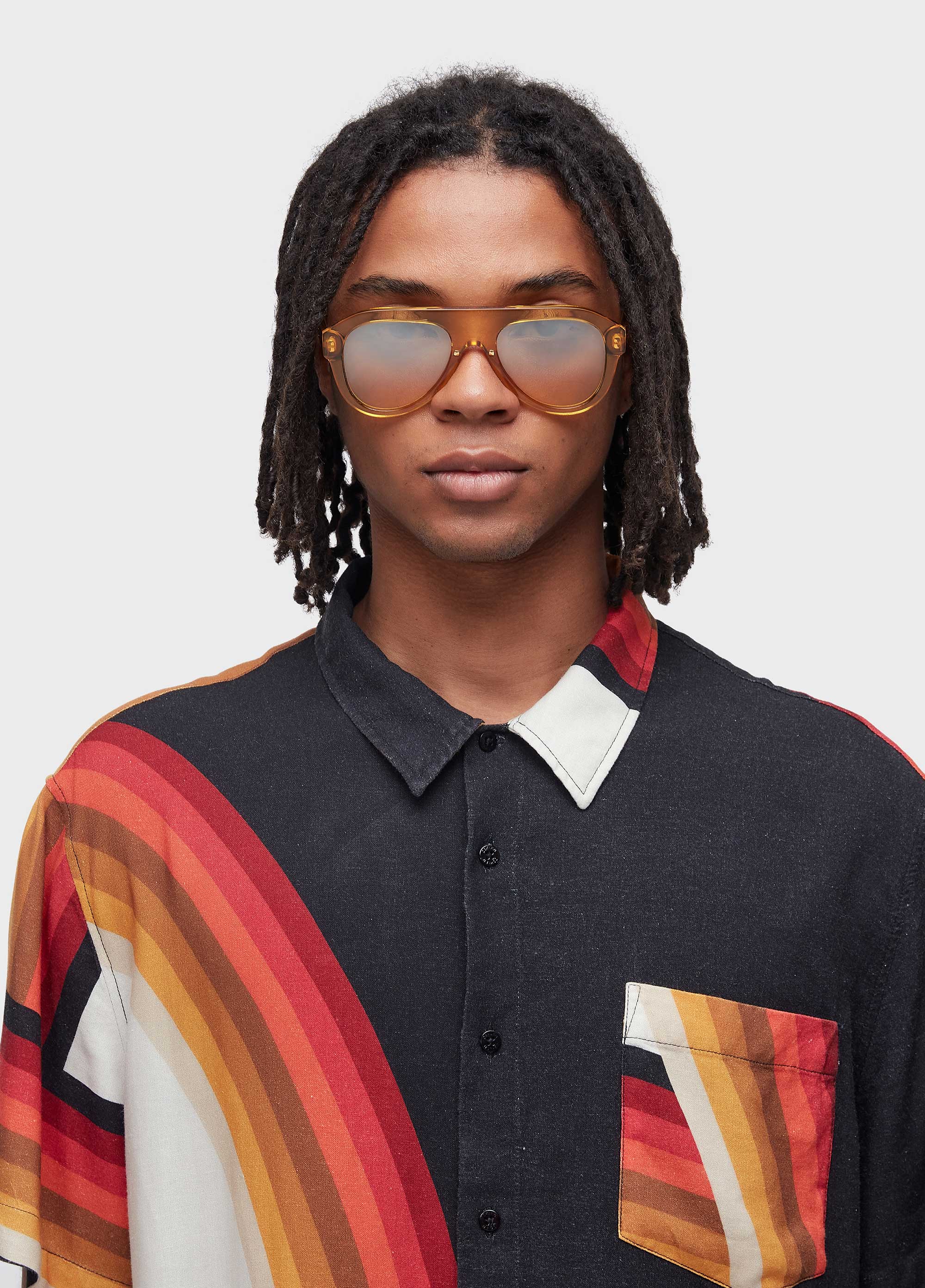 Waves short-sleeved shirt