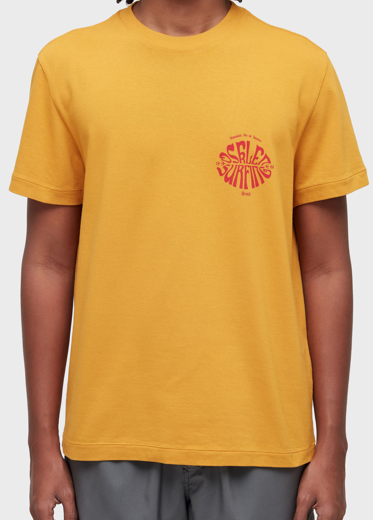 Double 70s surfing short-sleeved t-shirt