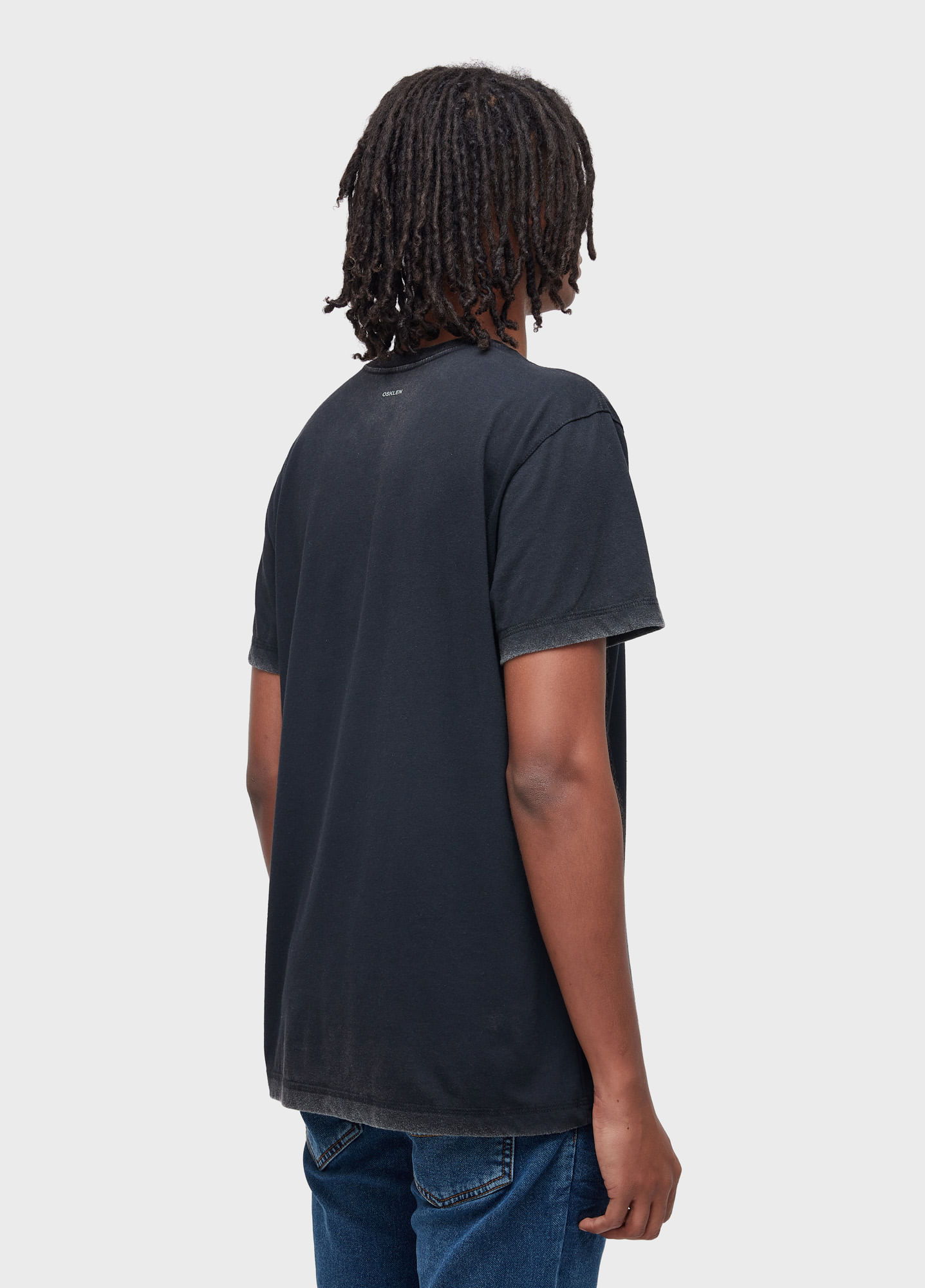 Short-sleeved double “caiçara” t-shirt
