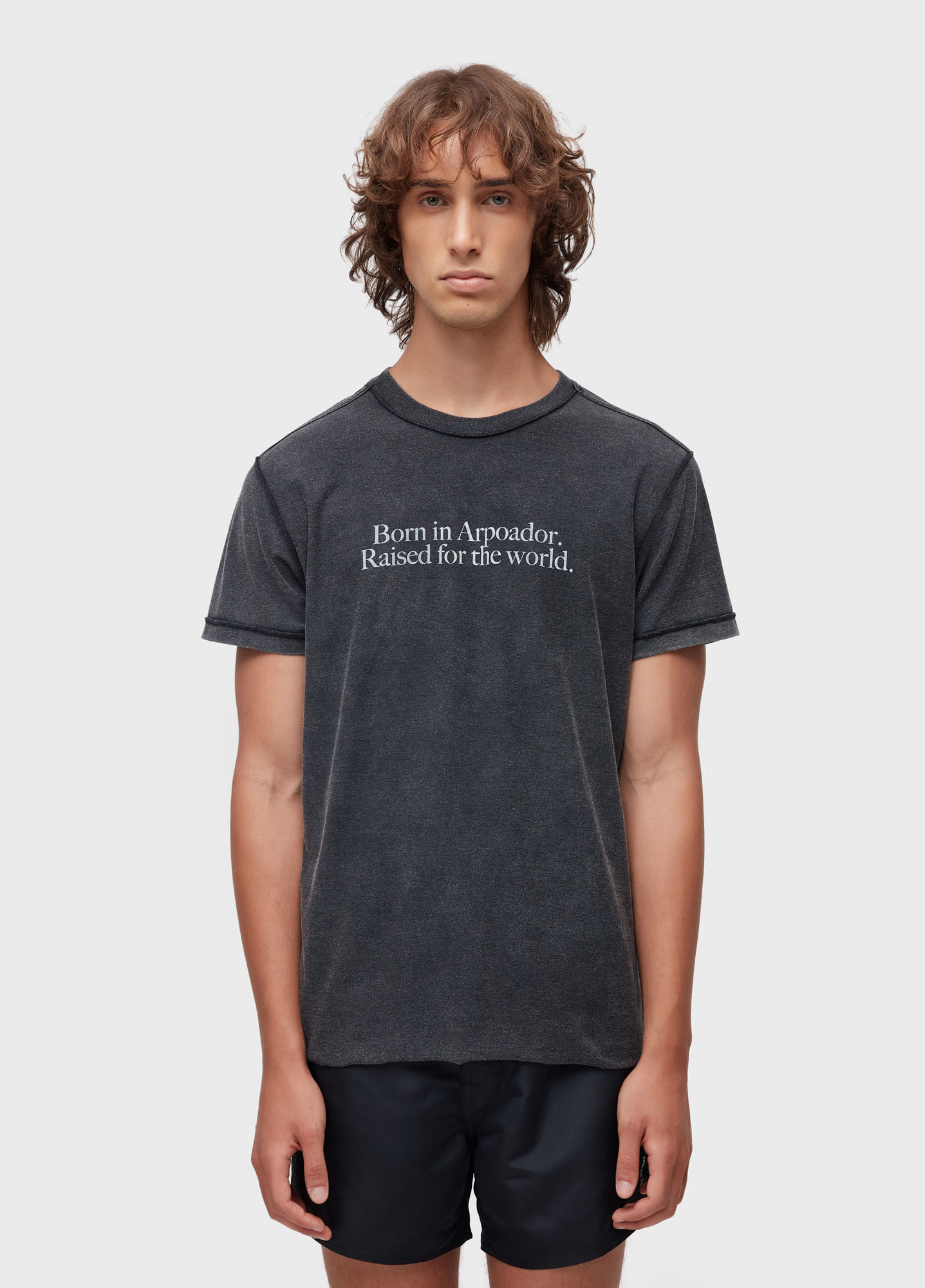 Double arpx handmade short-sleeved t-shirt