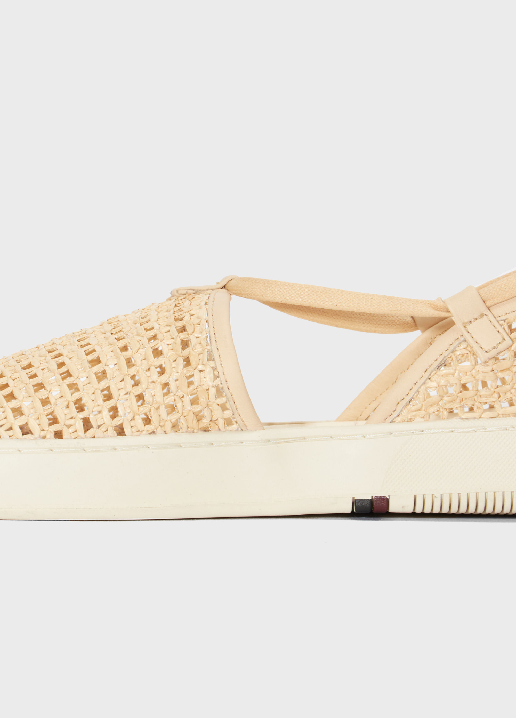 Soho raffia mesh sandals