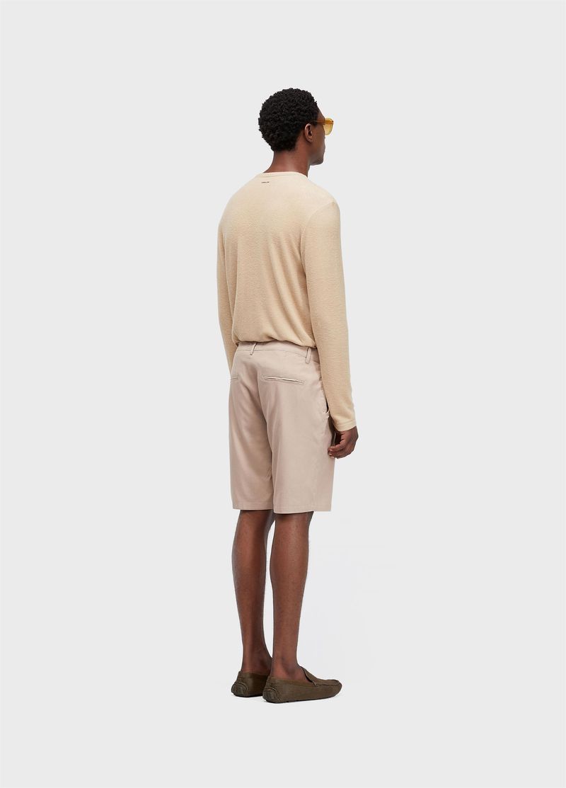 BERMUDA ALFAIATARIA BASIC LINEN