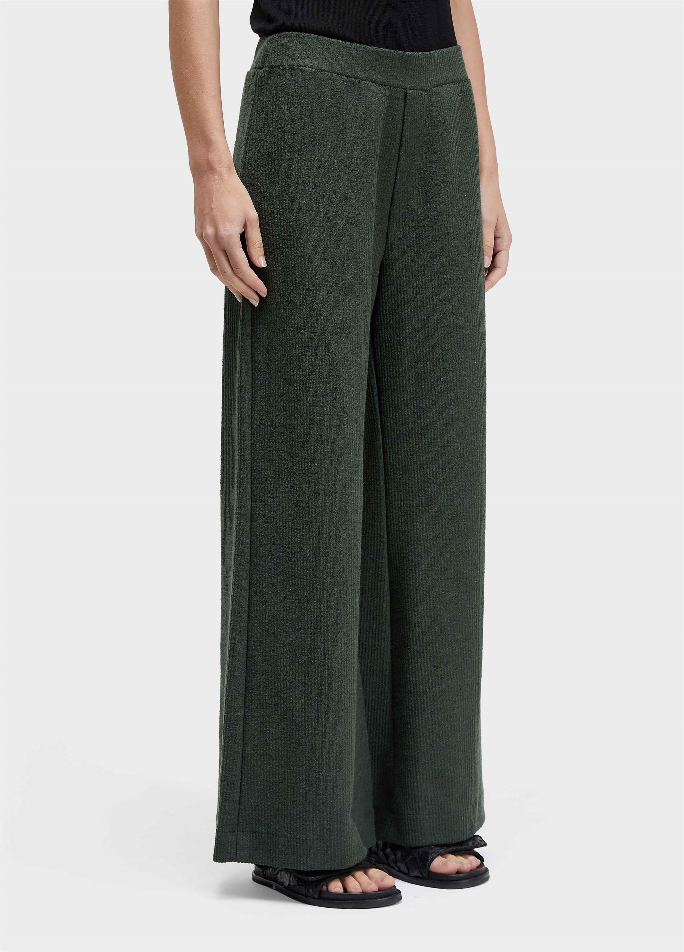 Rustic knit pants