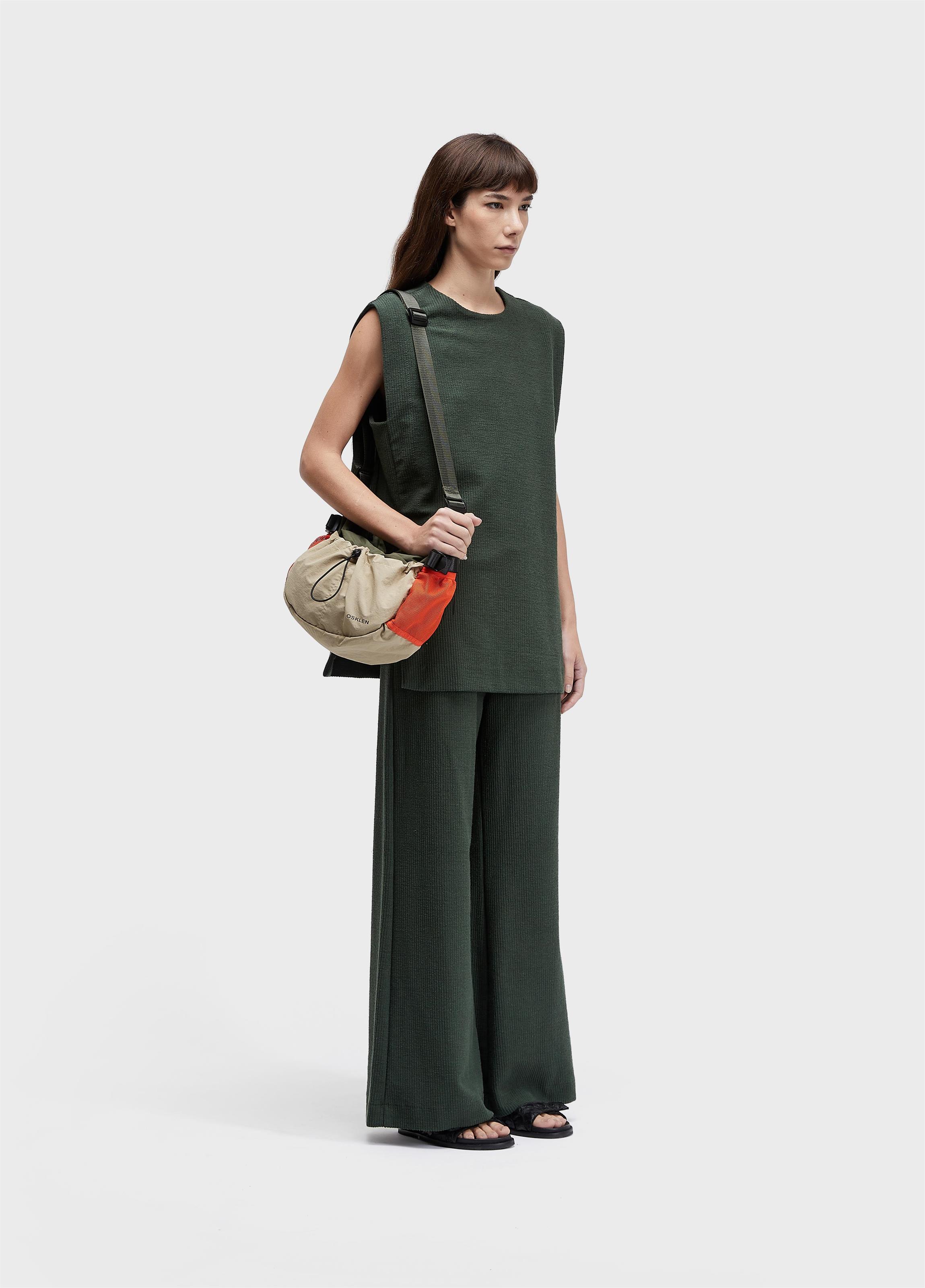 Rustic knit pants