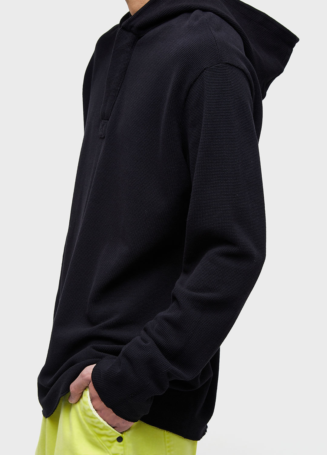 Long-sleeved rustic light hoodie jacket
