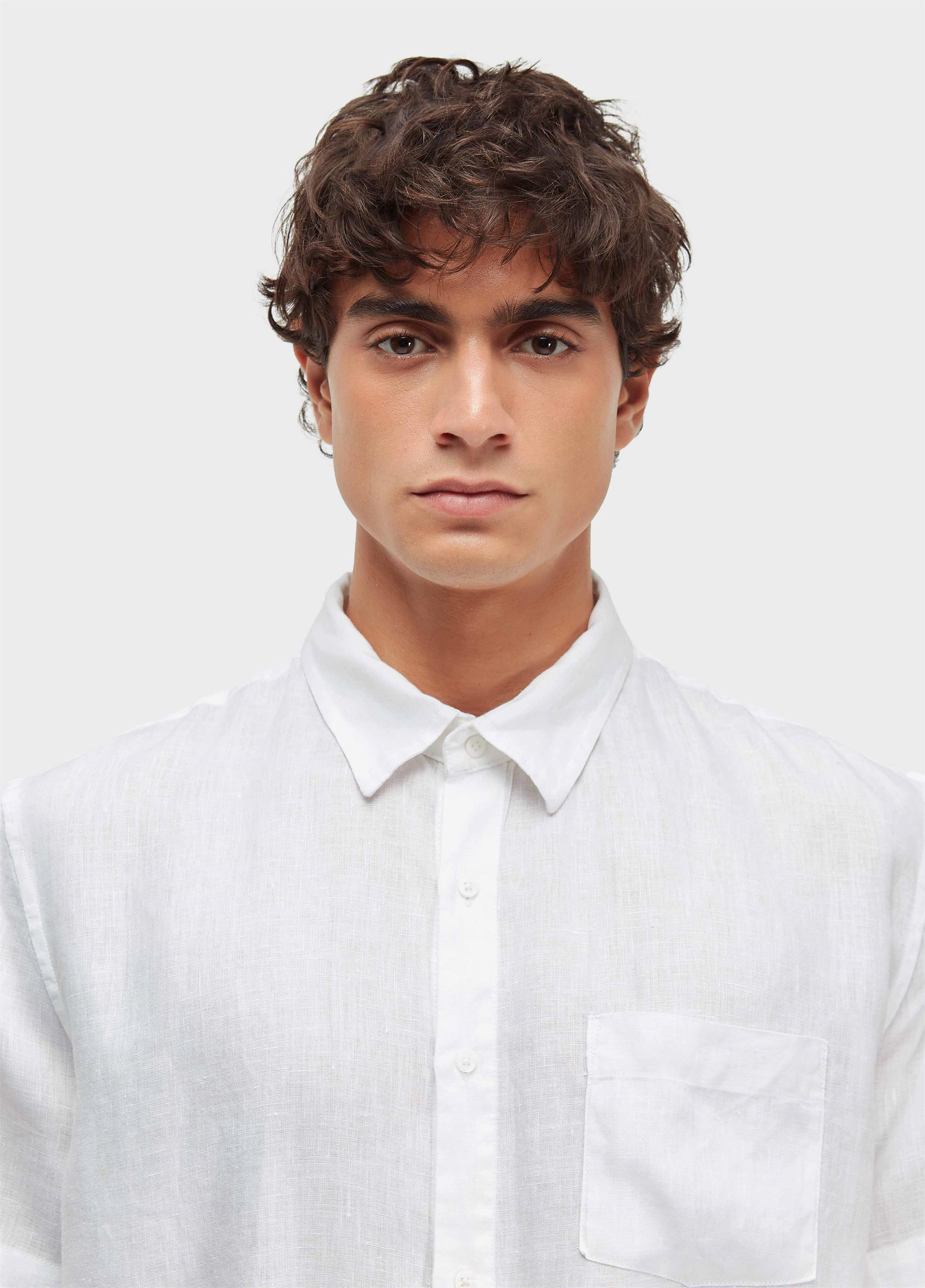 Classic linen shirt (ss)
