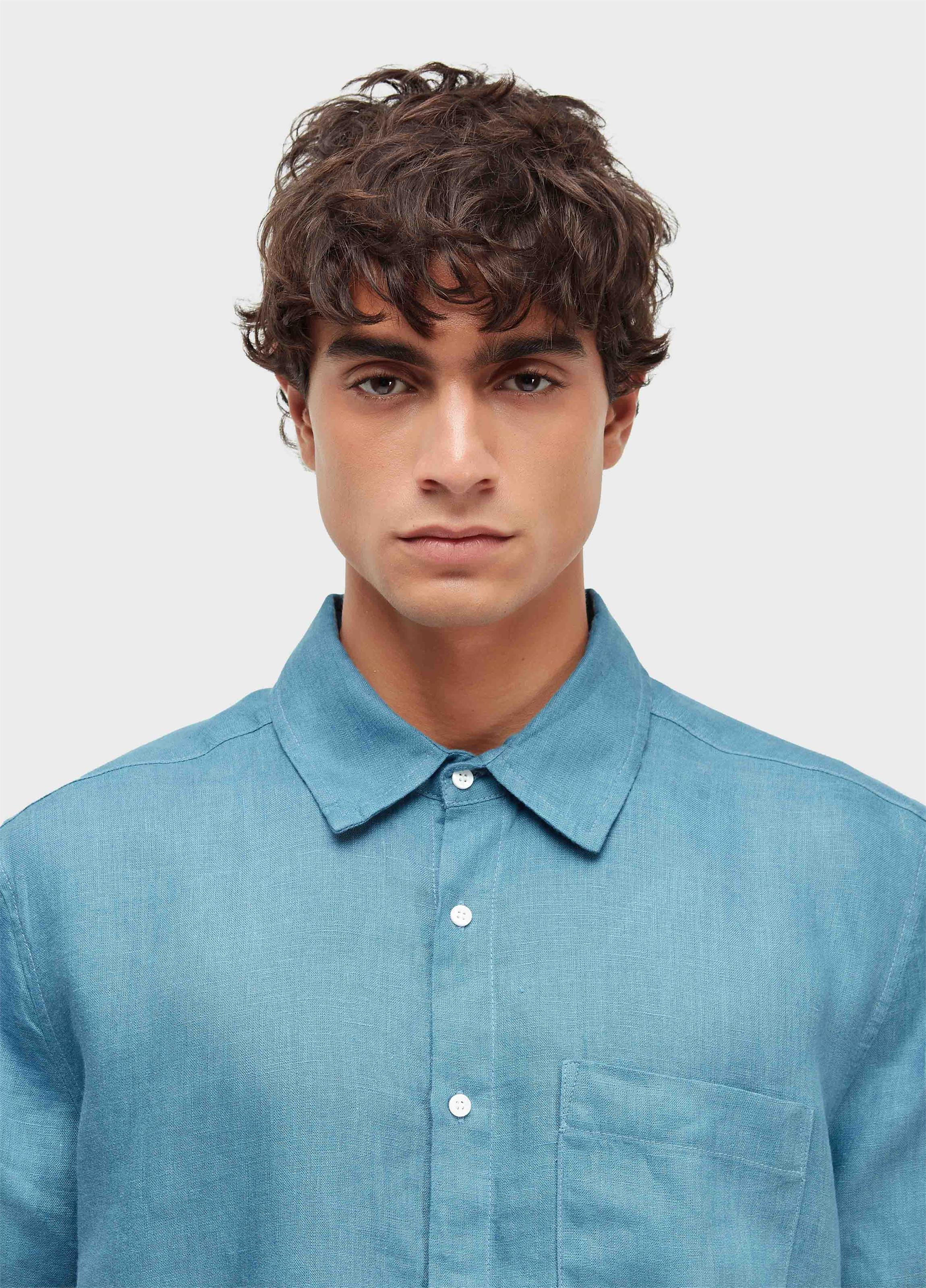 Classic linen ss shirt