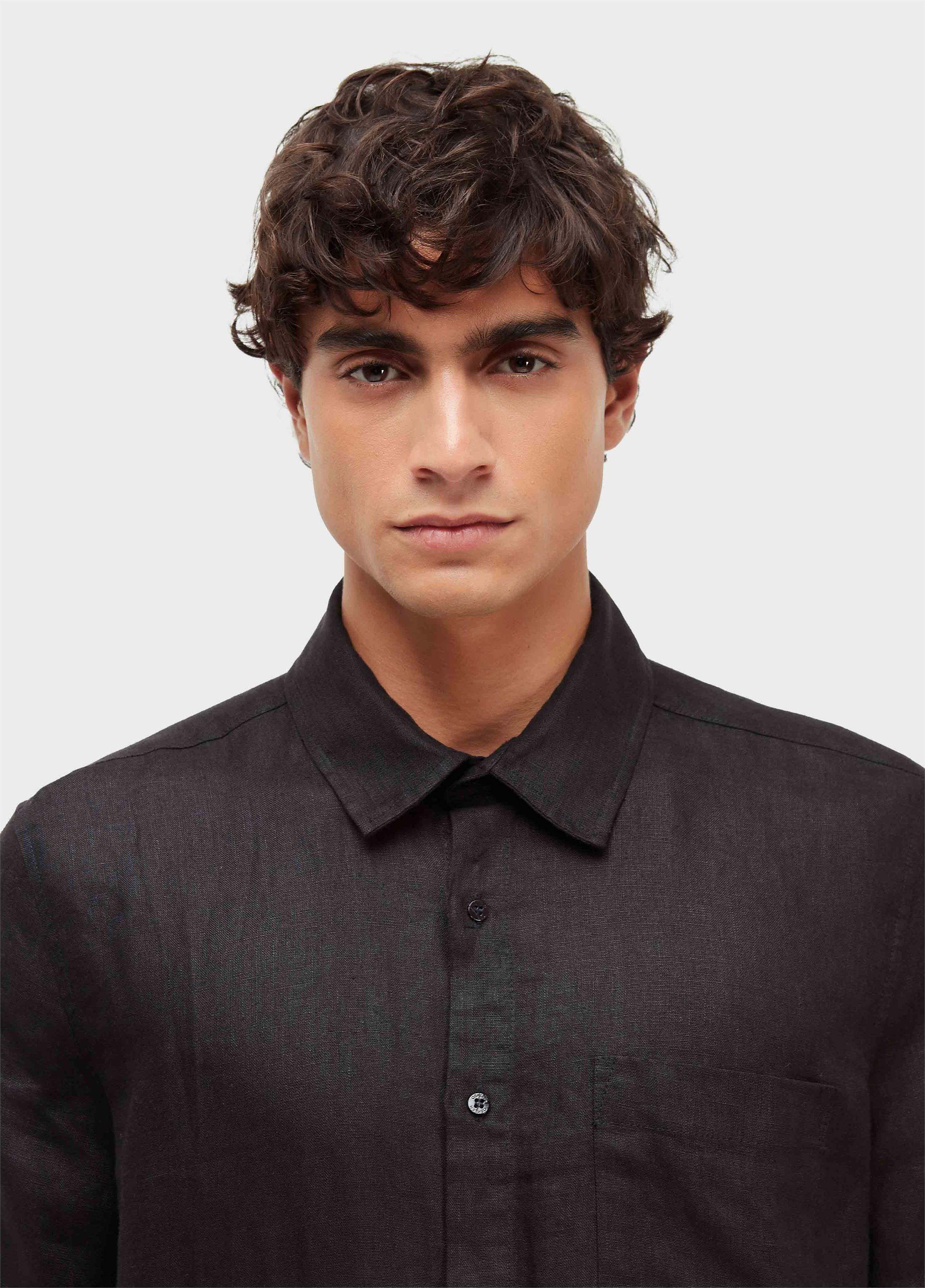 Classic linen ss shirt