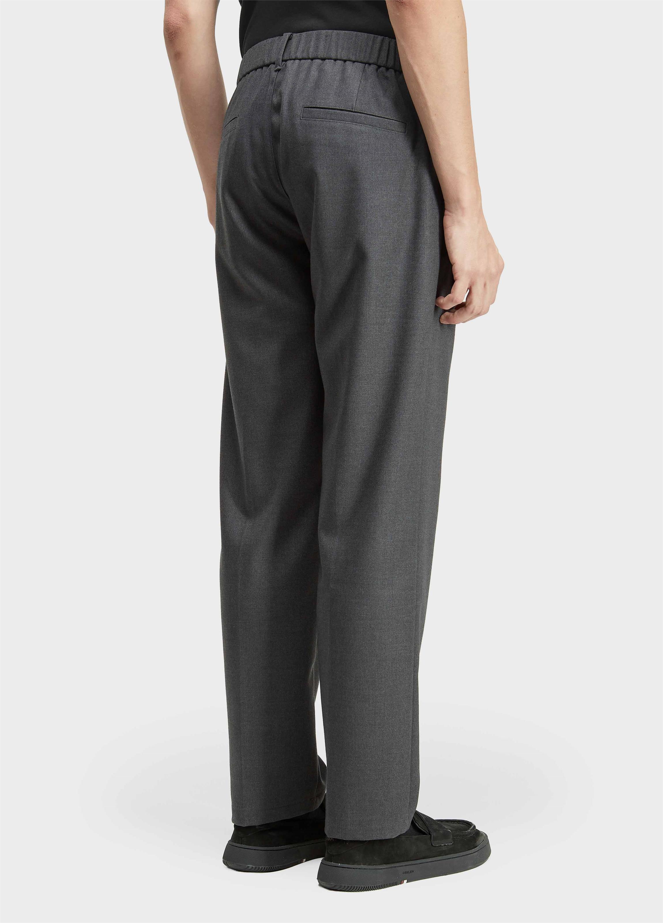 Knit tailored pants